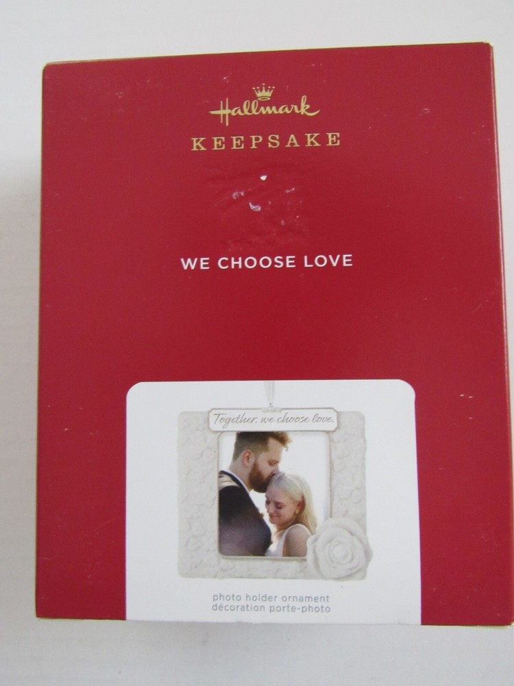Hallmark Keepsake Together We Choose Love Hanging Frame Ornament