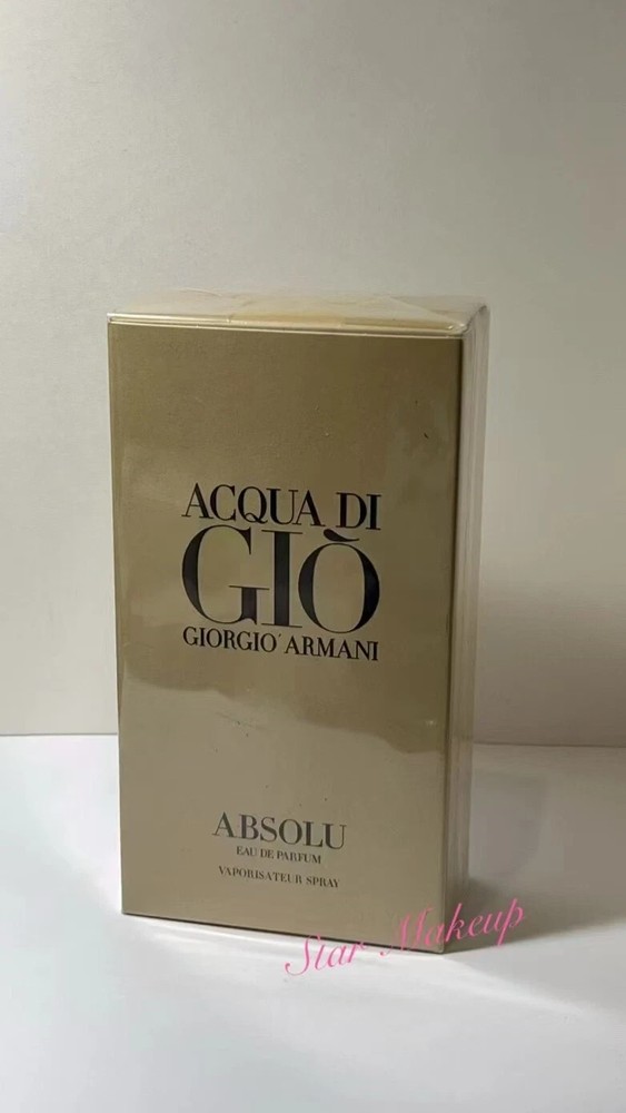 Giorgio Armani Acqua Di Gio Absolu 4.2 oz Men's Eau de Parfum Spray
