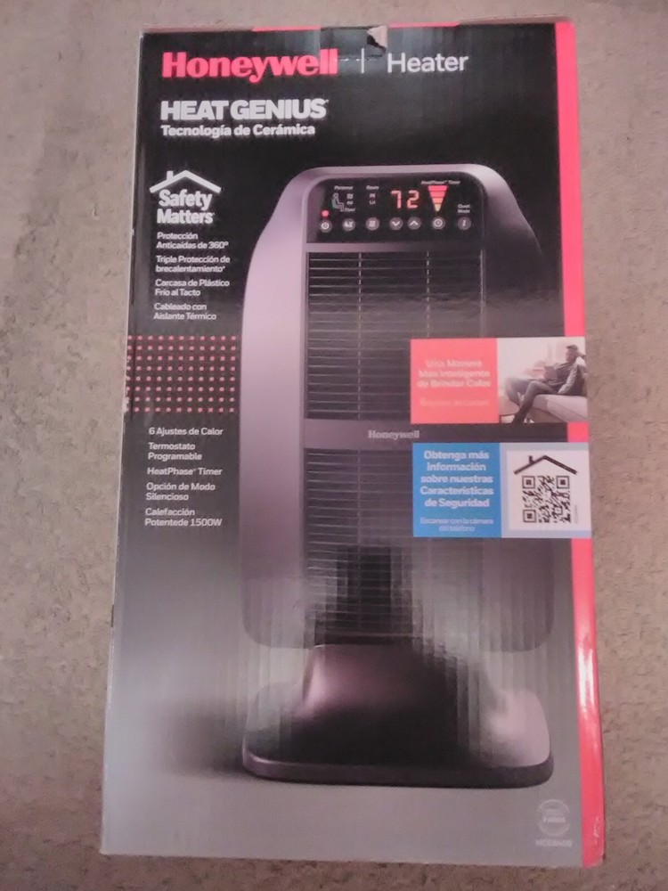 NEW - Honeywell Heat Genius Digital Ceramic Heater