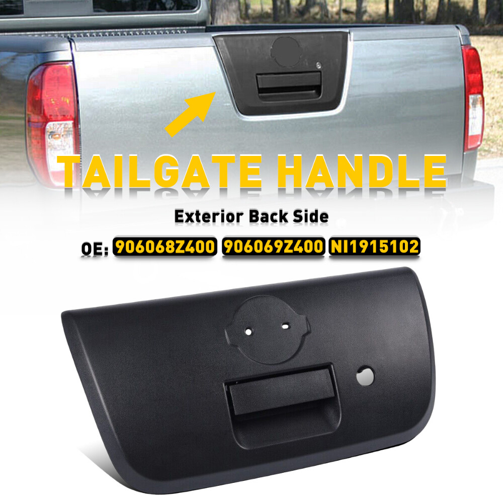 1/2pcs Textured Tailgate Rear Handle Replacement for 2001-2004 Nissan Frontier Model 906
