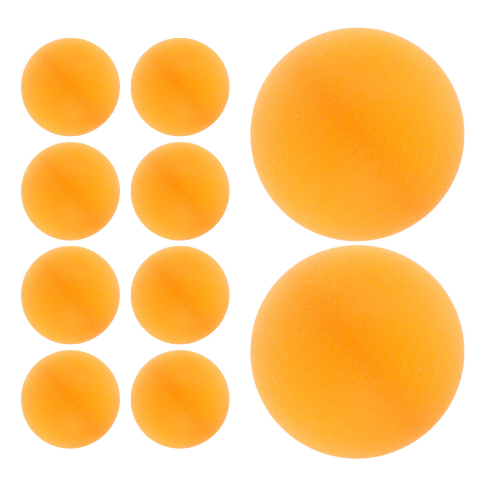 100 Pcs Frosted Table Tennis Balls for Training & Competition - Kids & Adults
