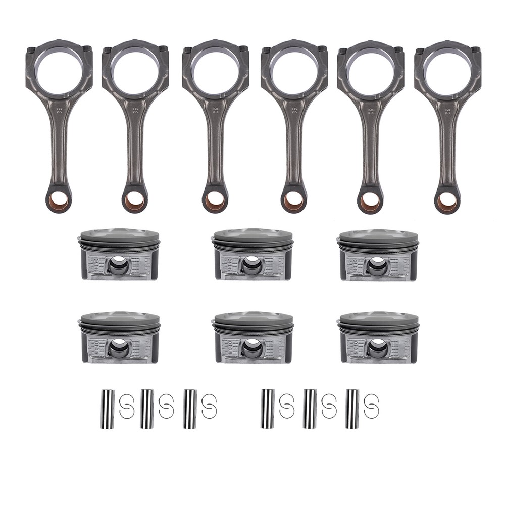 High-Performance Piston Rings & Connecting Rods Kit for Toyota 4Runner Tundra Pickup 2003-2009