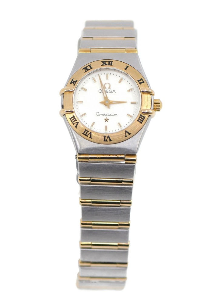 Omega Constellation Two-Tone Stainless Steel Luxury Watch
