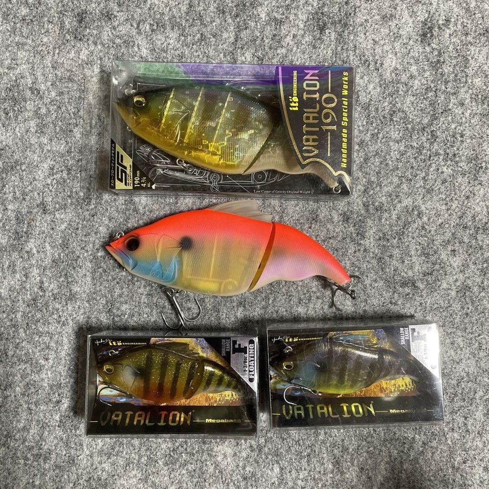 Fishing Lure Megabass/Vatallion Big Lure 115Mm 4-Piece Set Available