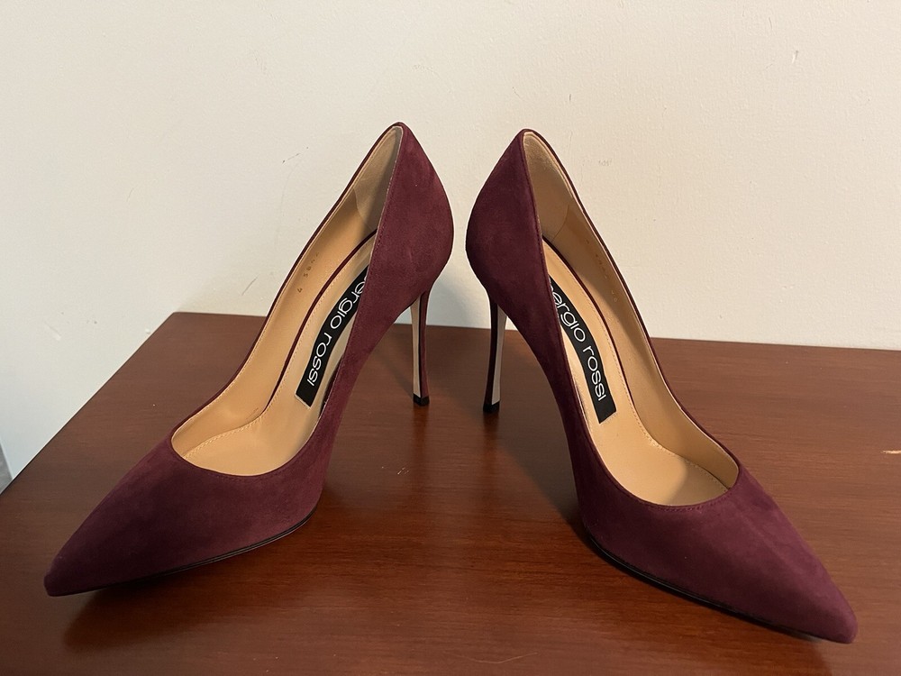 Sergio Rossi Suede Pump