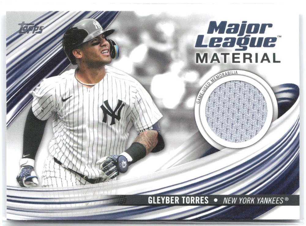 2023 Topps Series Two Gleyber Torres Major League Material Relics Card #MLM-GT