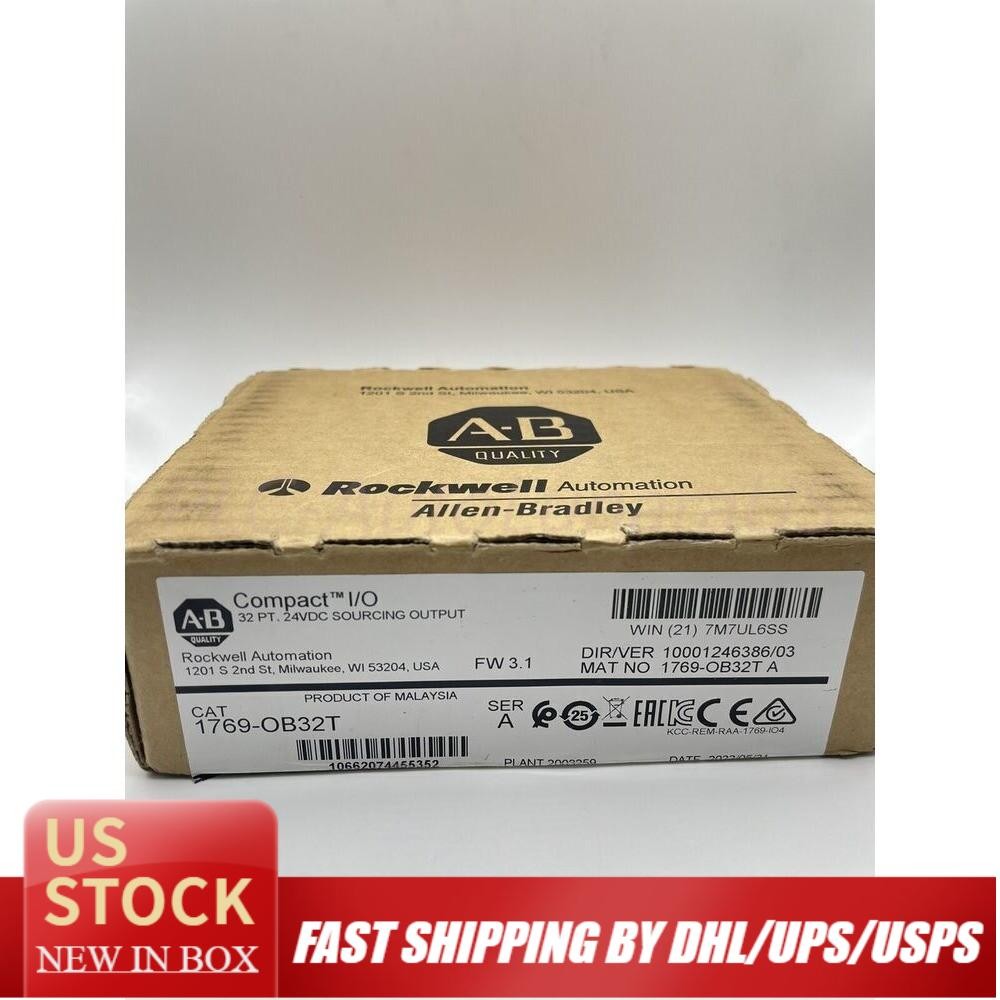 New AB Factory Sealed 1769-OB32T Compact I/O Output Module 1769OB32T US Free Tax