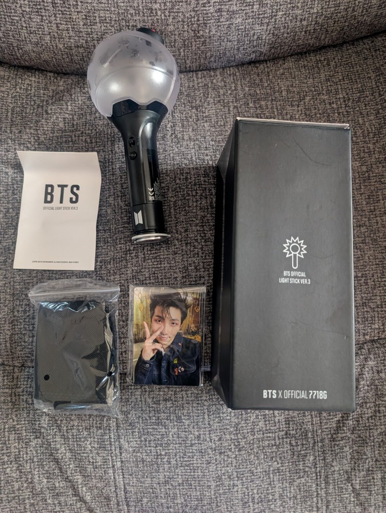 BTS Official 7718G Light Stick Ver 3 Open Box Kpop Merch