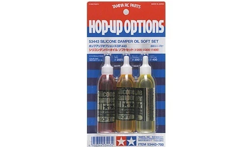 Tamiya 53443 Op443 Silicon Damper Oil Soft Set 4950344534432
