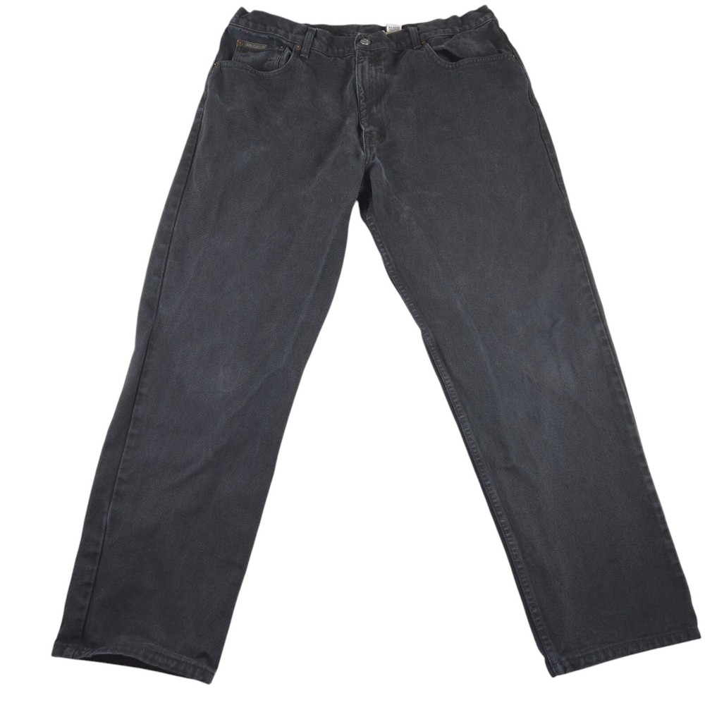 Vintage 90s Calvin Klein Easy Fit Fade Black Jeans Made In USA Size 34x29 Actual
