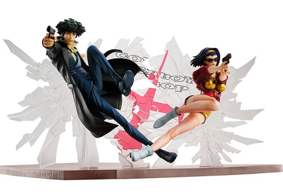 MegaHouse Cowboy Bebop: Spike Spiegel & Faye Valentine 1st Gig Figure Set