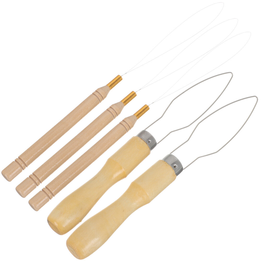 5-Piece Wire Threader Set for Beading, Chains & DIY Jewelry Making