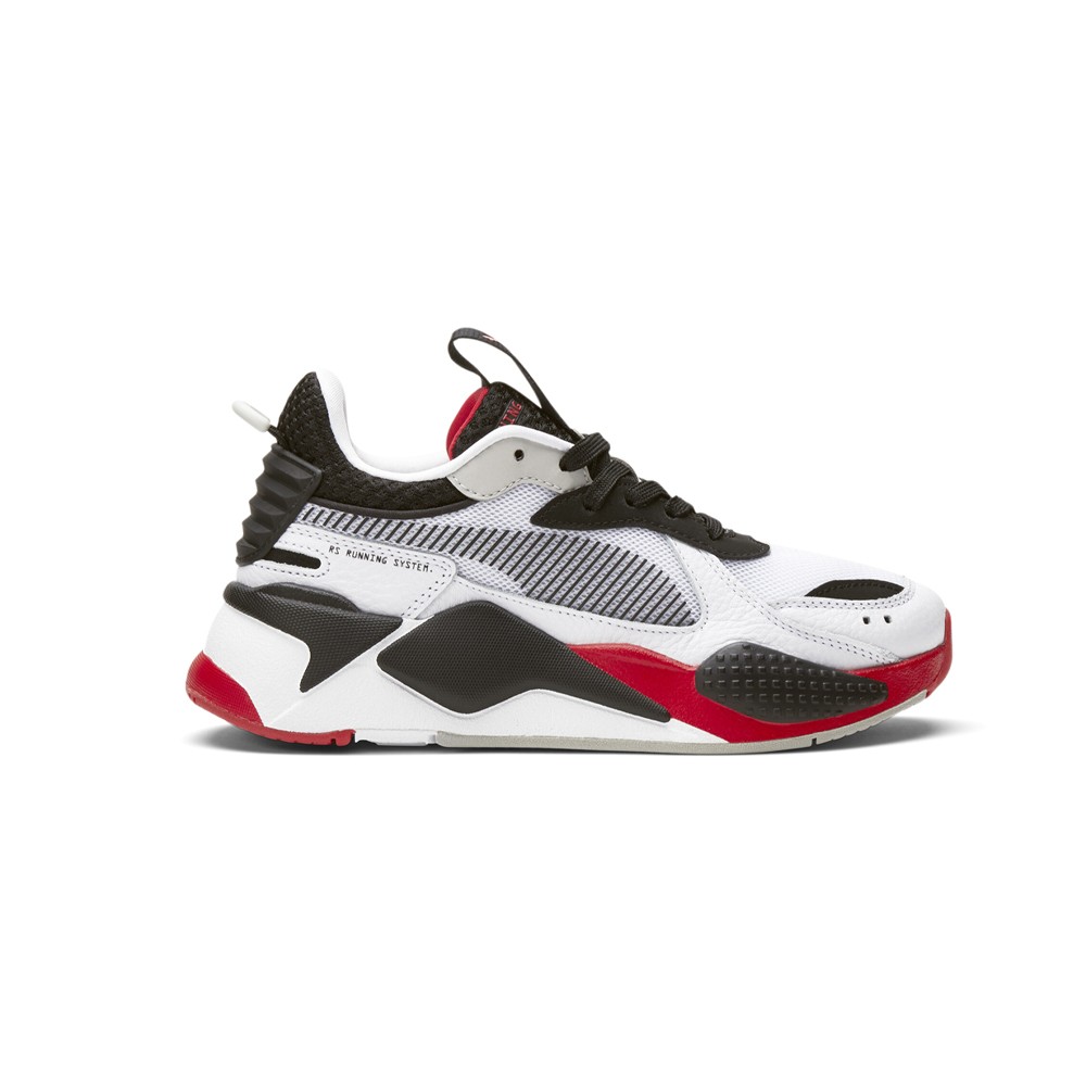 PUMA RsX Home Lace Up  Youth Boys White Sneakers Casual Shoes 38689001
