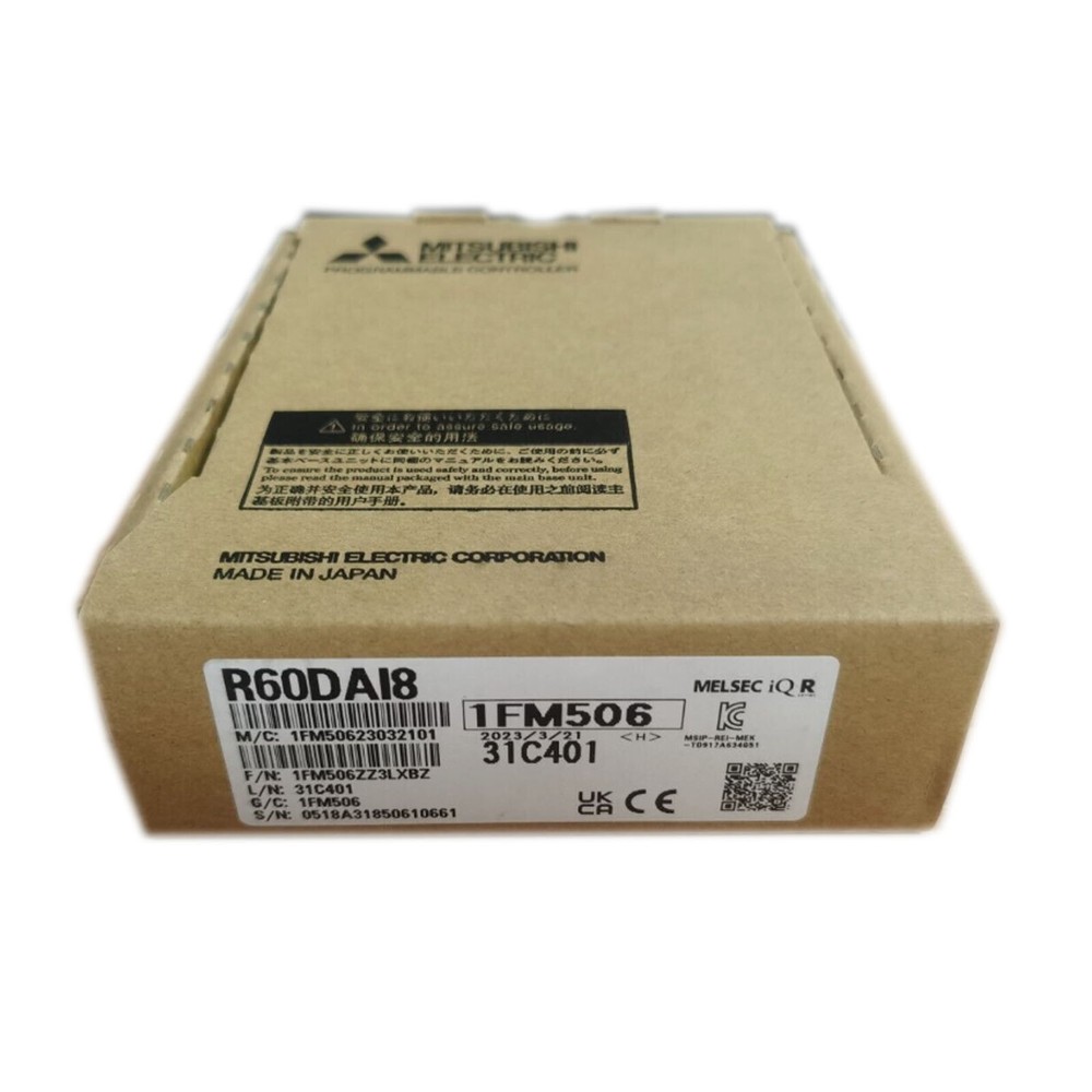 NEW Mitsubishi R60DAI8 PLC Analog Unit
