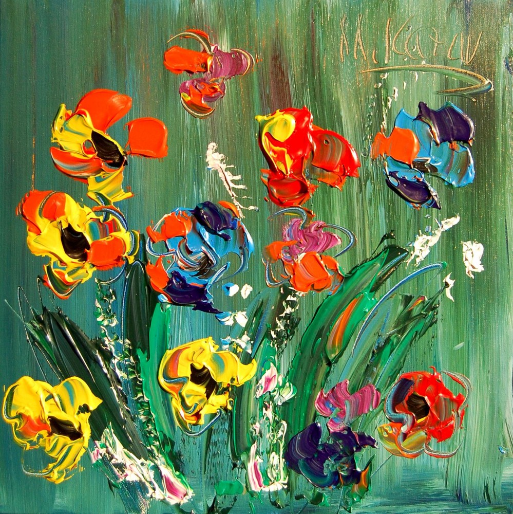 MODERN ABSTRACT ORIGINAL PAINTING STRETCHED CANVAS BY KAZAV 234y5