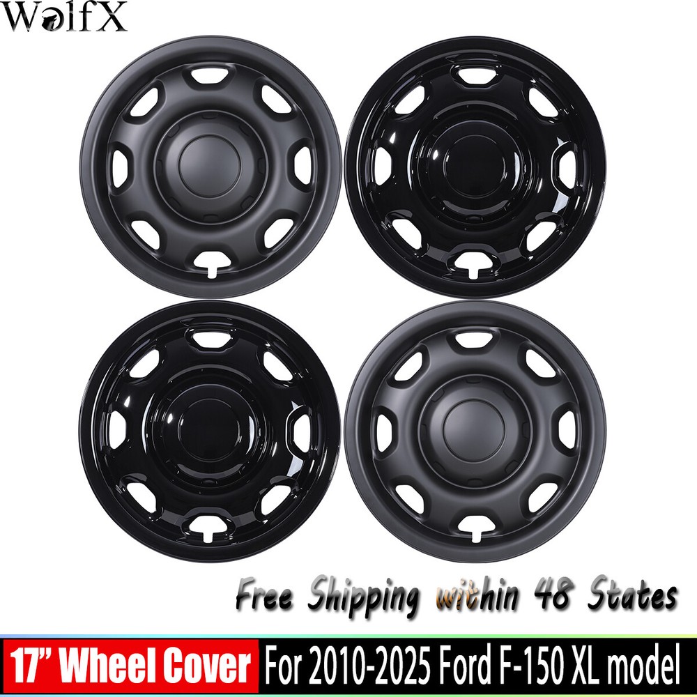 2010-2025 Ford F-150 XL 17-Inch Wheel Rim Covers 4Pcs or 1Pc Trim Rings