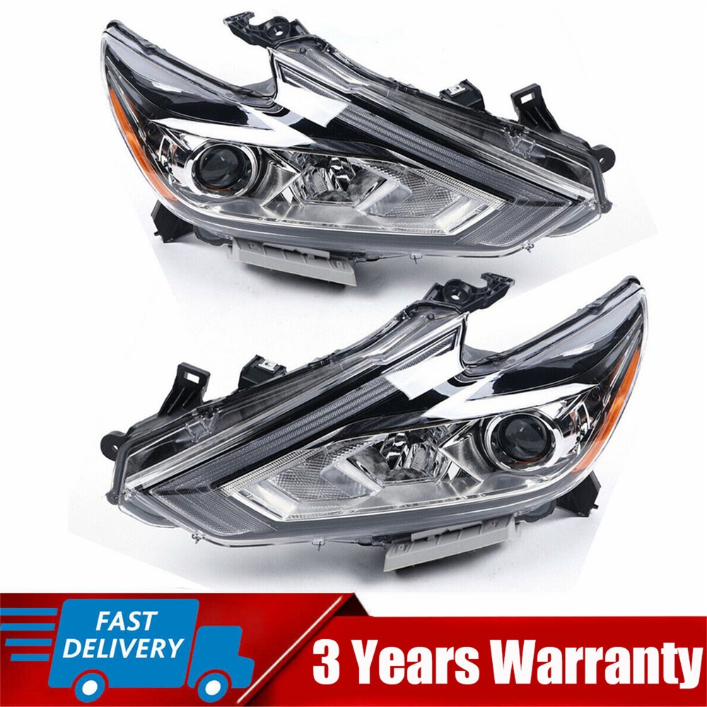 2016-2018 Nissan Altima 4-Door Headlight Pair Left & Right