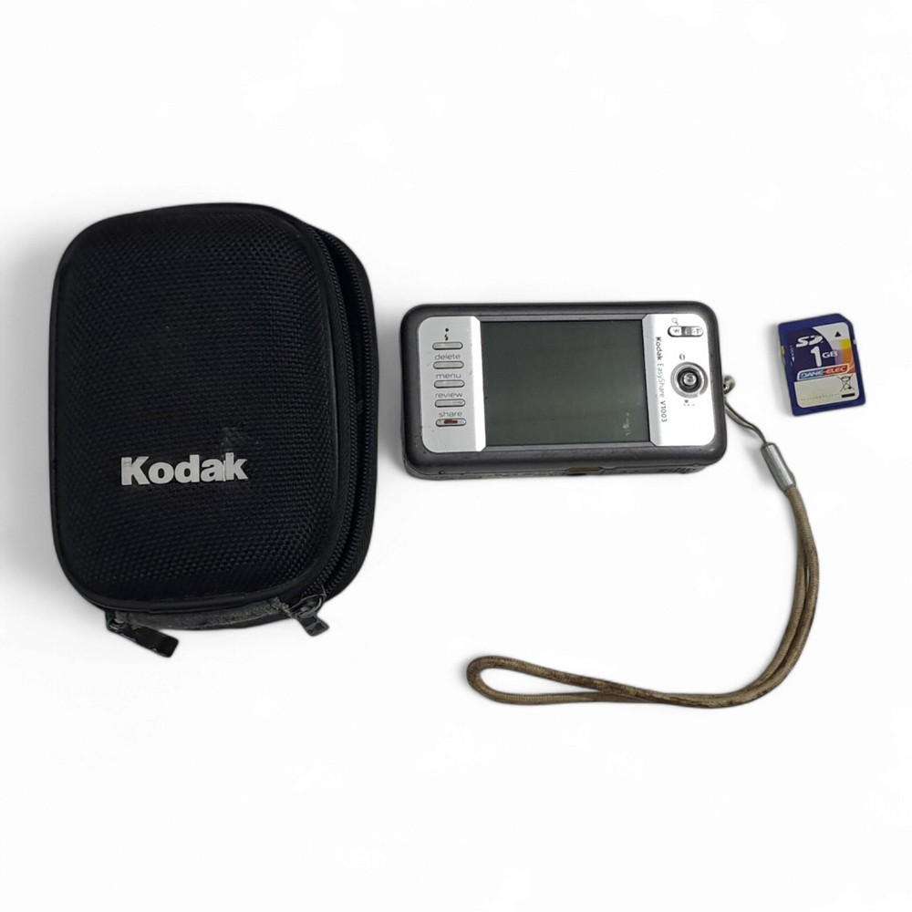 Kodak EasyShare V1003 Digital Camera Gray with 1GB SD Card Tested