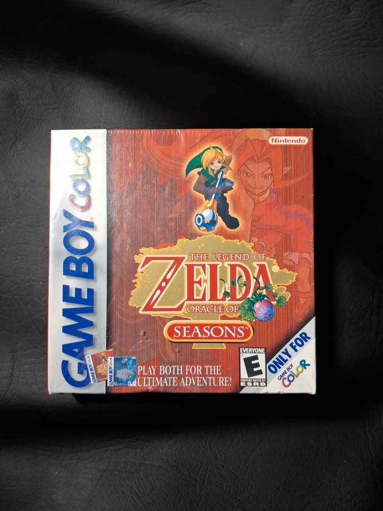 Legend of Zelda: Oracle of Seasons Nintendo Game Boy Color Game Box Sealed New