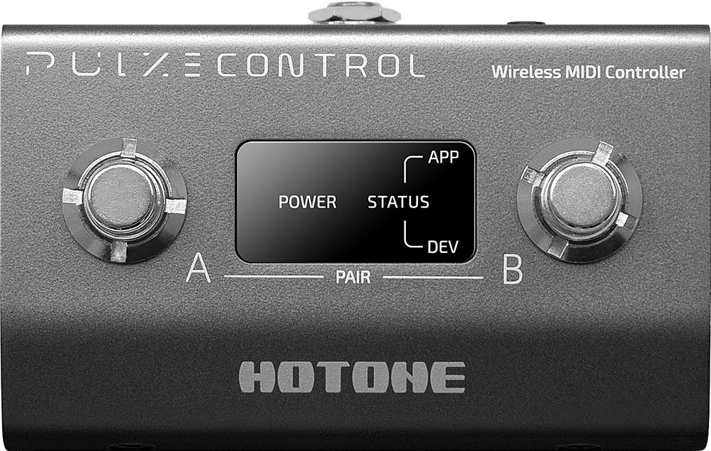 Hotone Pulze Wireless MIDI Foot Controller for Effects and Presets