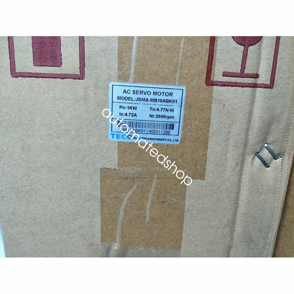 1PC New TECO AC servo motor JSMA-MB10ABK01 Shipping DHL or FedEX