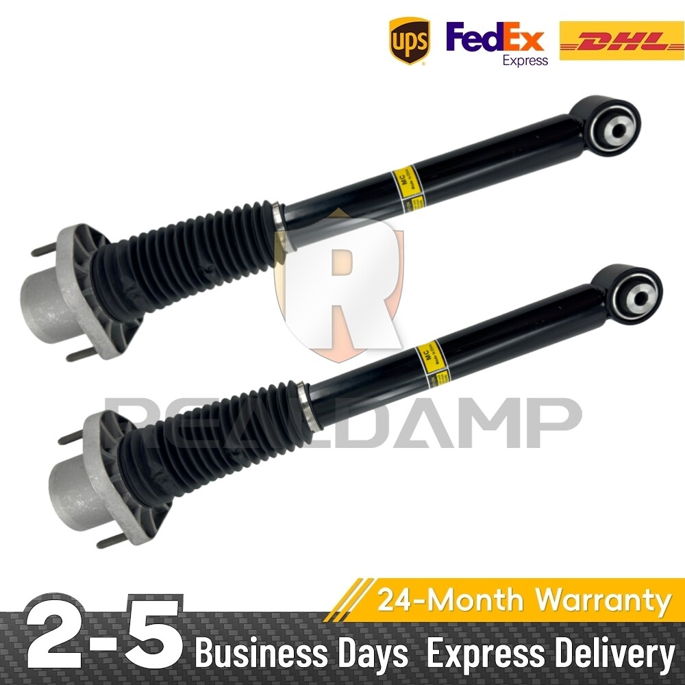 2 Rear Left Right Shock Absorber Struts CVD For 2014-2020 Range Rover Sport L494