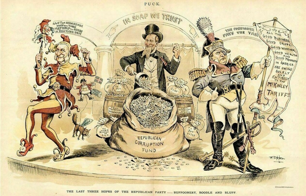 REPUBLICAN CORRUPTION FUND THE LAST THREE HOPES BUFFOONERY BOODLE AND BLUFF