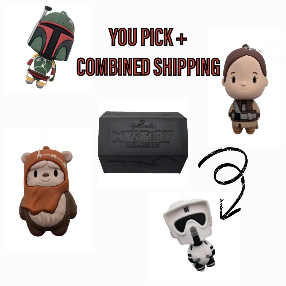 Hallmark Star Wars Mystery Ornaments - YOU PICK + COMBINED SHIPPING