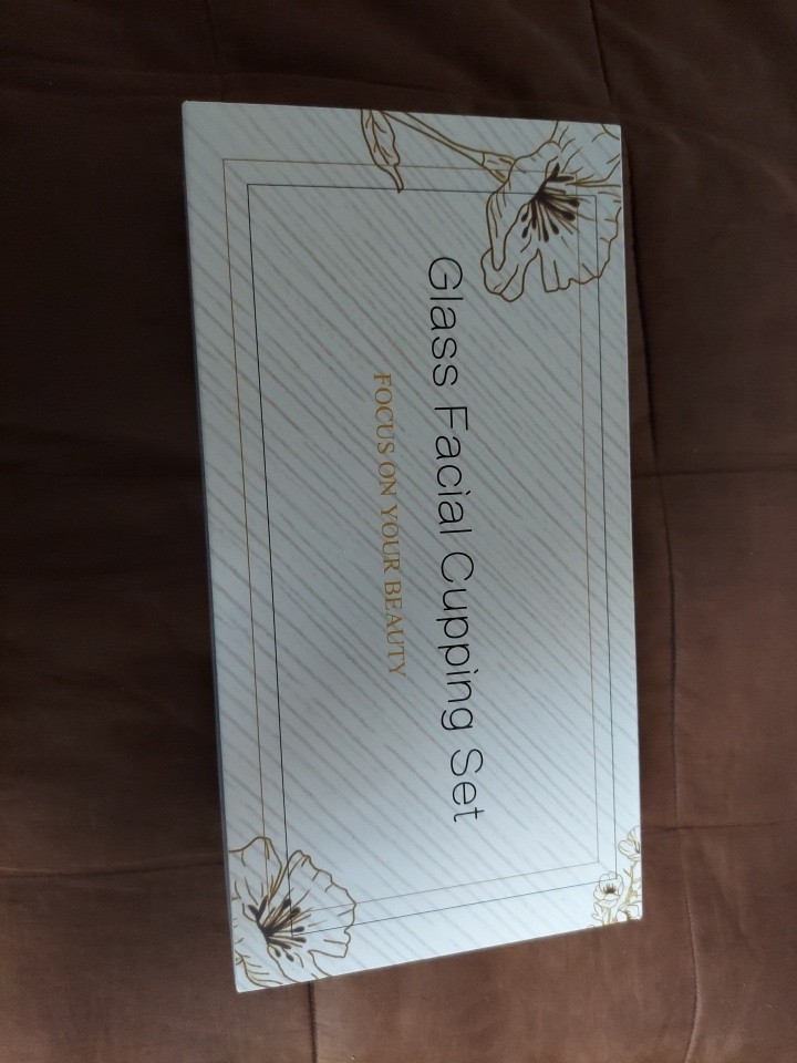 Set 4 Cups Cupping Set Anti-Cellulite Full Body Facial Massage Vacuum Glass Cups