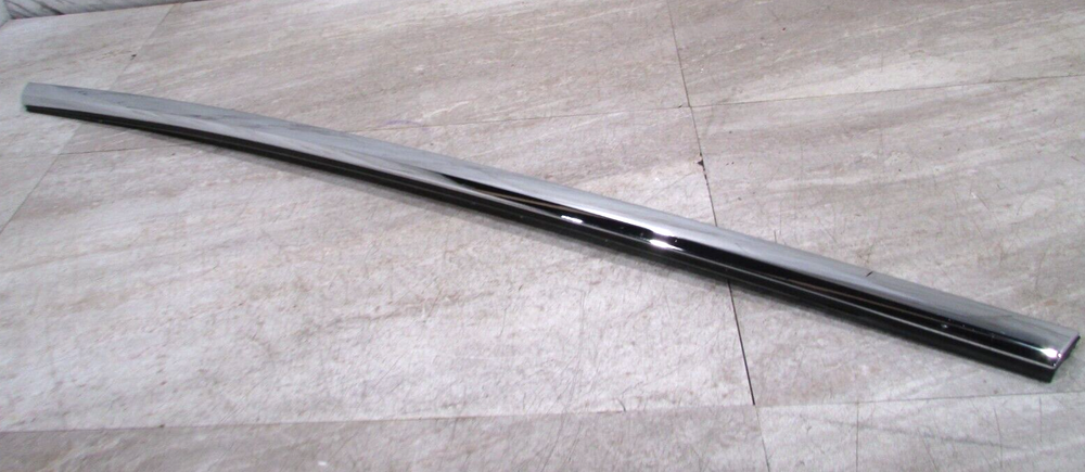 2018-21 Tesla Model S Chrome LH Left Rear Door Moulding Seal OPS5004