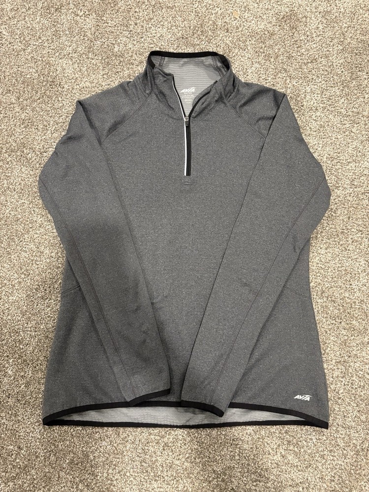 AVIA Women's Long Sleeve Quarter-Zip Pullover Size L Large