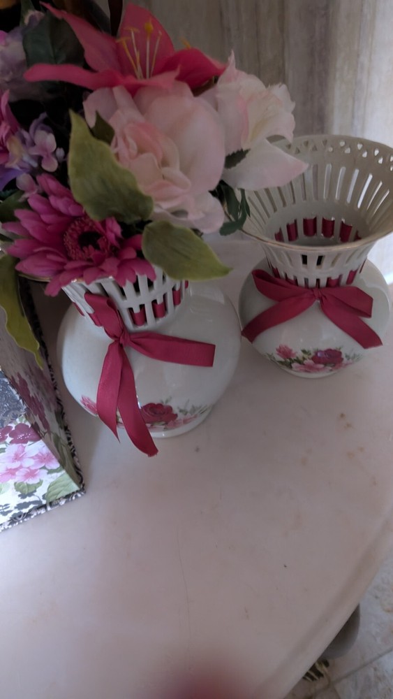 Vintage Antique Glass Vase for Home Decor