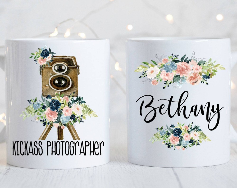 Photographer Mug Photographer Gifts For Women Personalized Coffee Mug