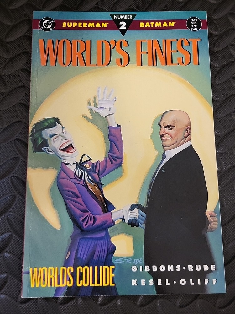 WORLD'S FINEST BOOK 2 SUPERMAN BATMAN  VGC