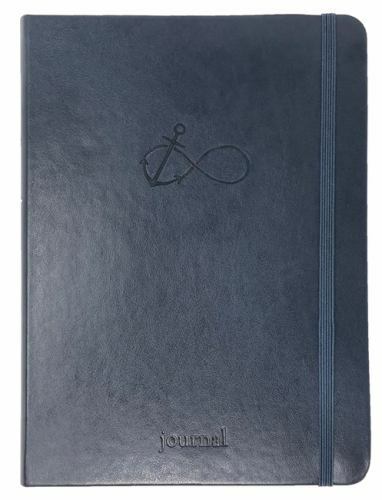 Anchor Journal – Durable Leather Notebook for Sailing & Travel  