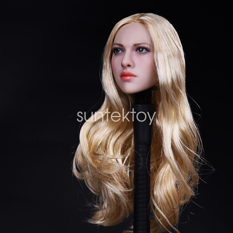 KIMI TOYS KT004 Sexy Female Head with Golden hair 1/6 PHICEN Body