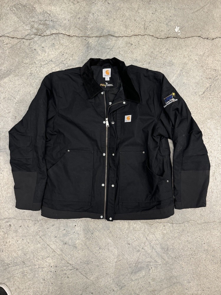CARHARTT Full Swing Jacket 3M Insulated Black Men's XL No Hood 103372 001