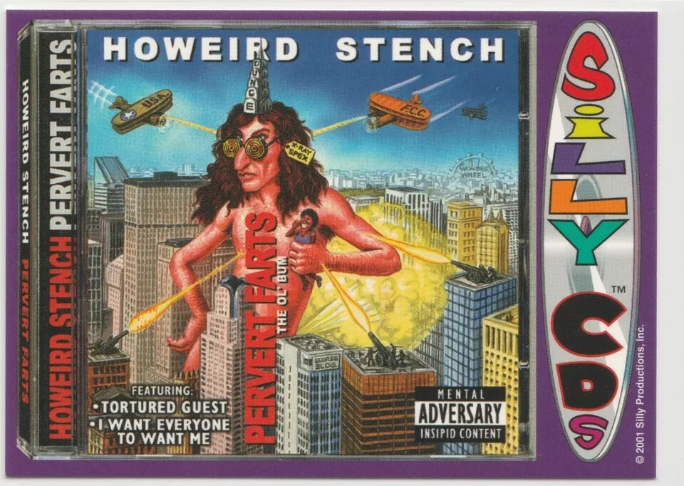 Howeird Stench #14 Howard Stern Silly CDs Private Parts Great American Nightmare