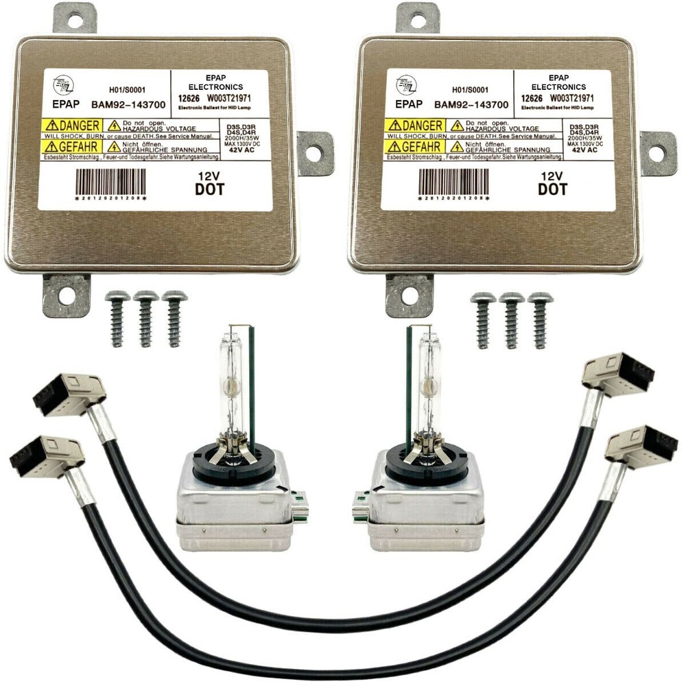 2x New For 11-21 Chrysler 300 Xenon Ballast D3S Bulb Lamp Control Unit Computer