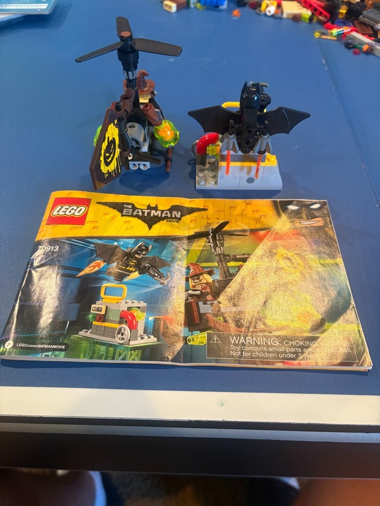 LEGO Batman Movie Scarecrow Fearful Face Off Complete Building Set
