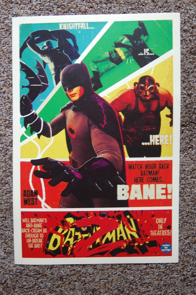 Batman Movie poster Lobby Card #6 Adam West Burt Ward