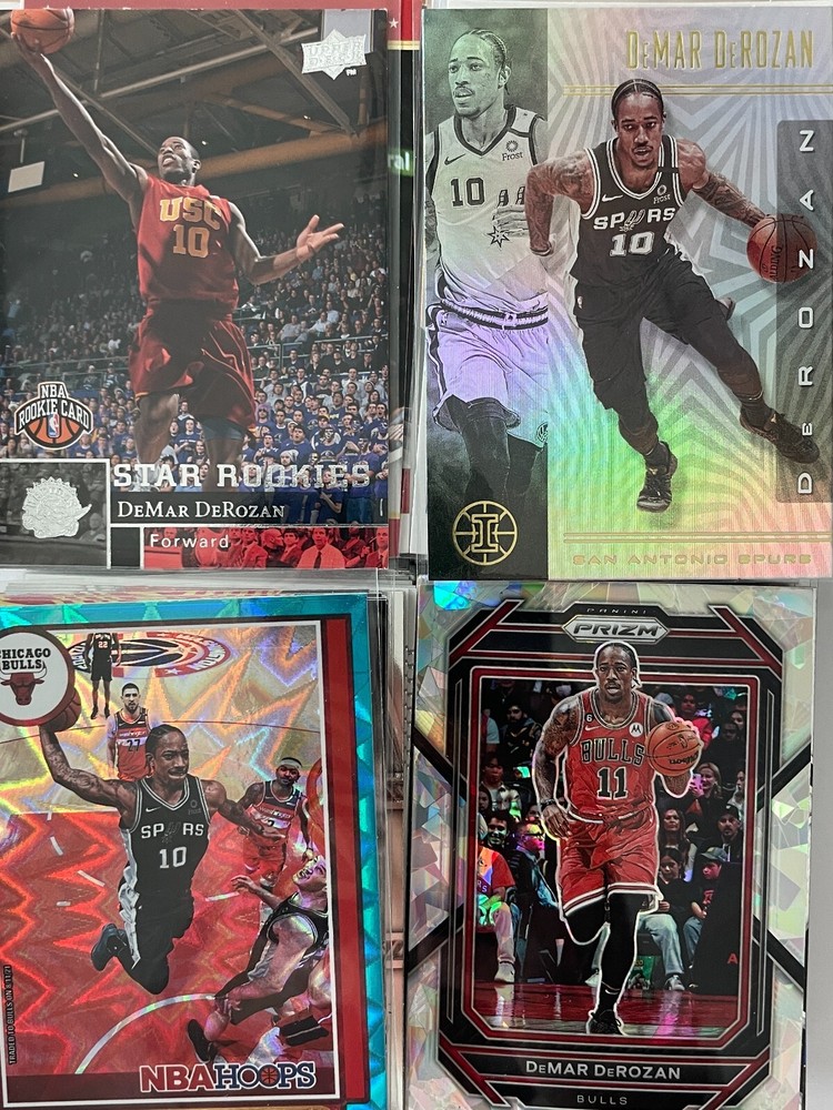 DeMar DeRozan NBA Basketball Cards Choose Your Inserts Parallels Updated 3/21