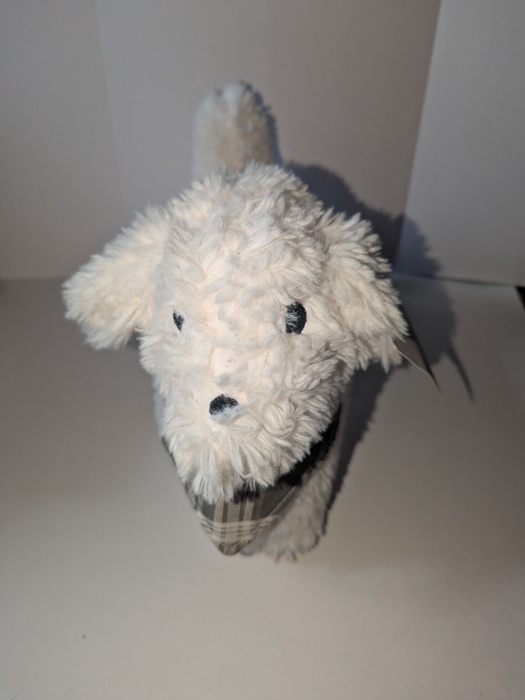 My Texas House 12x17 Bonnie Bandana Dog Faux Fur Decorative Pillow