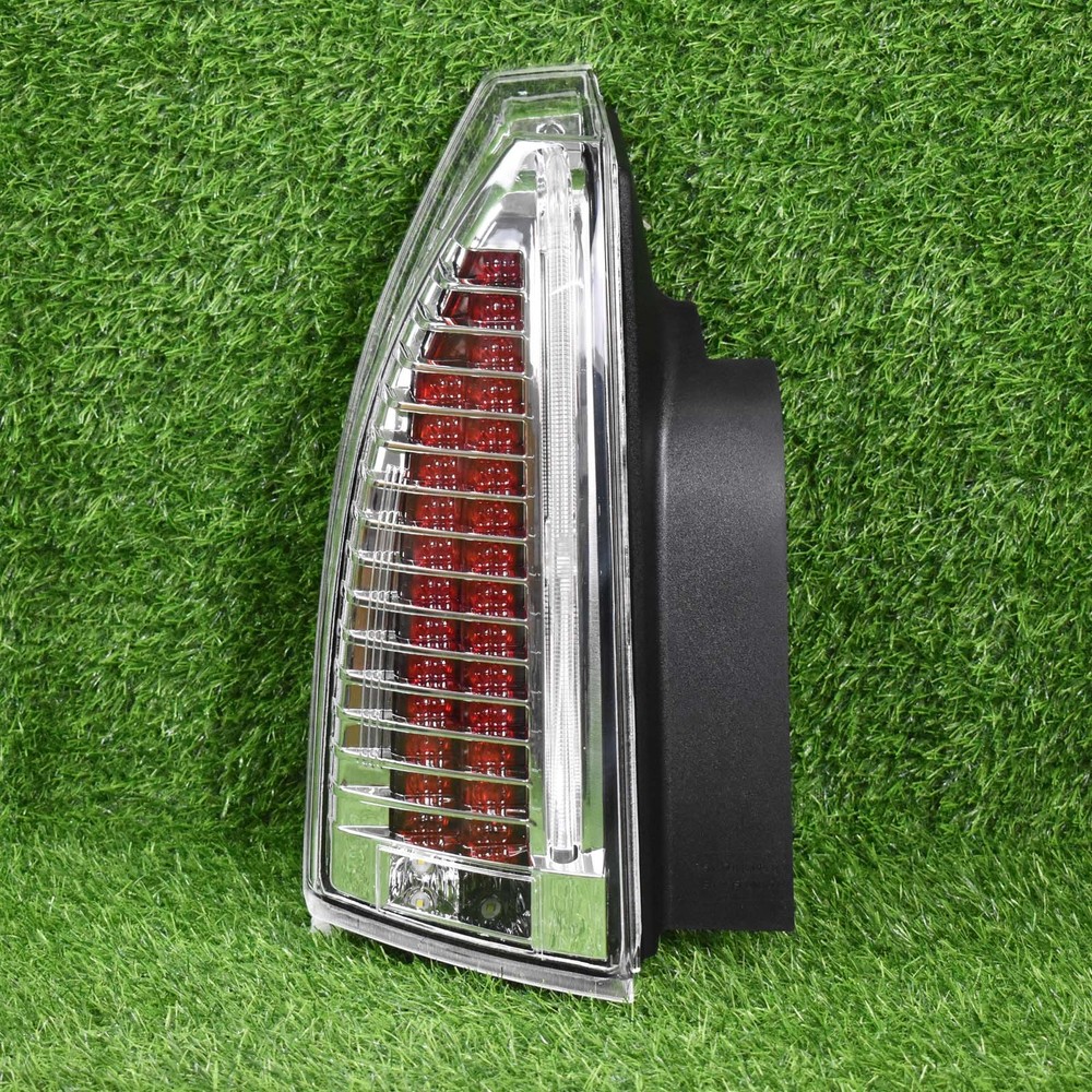 For 2008-2013 Cadillac CTS Chrome LED Tail Lights Brake Lamps - Left Driver Side