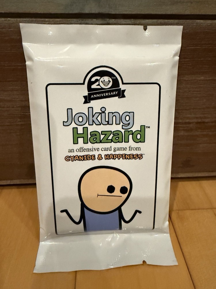 Cyanide Happiness Kickstarter Exclusive 20th Anniversary Joking Hazard Card Pack