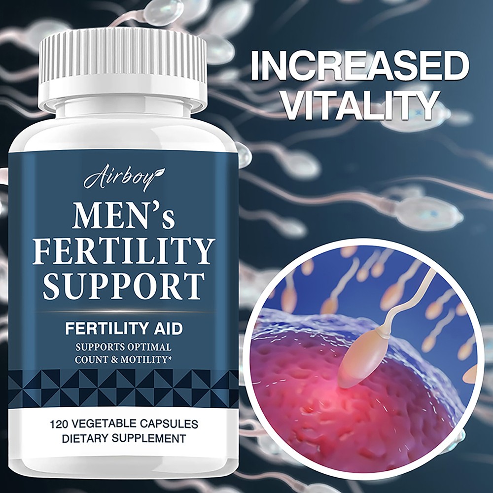 Boost Men's Fertility with Sperm Health & Semen Volume Support