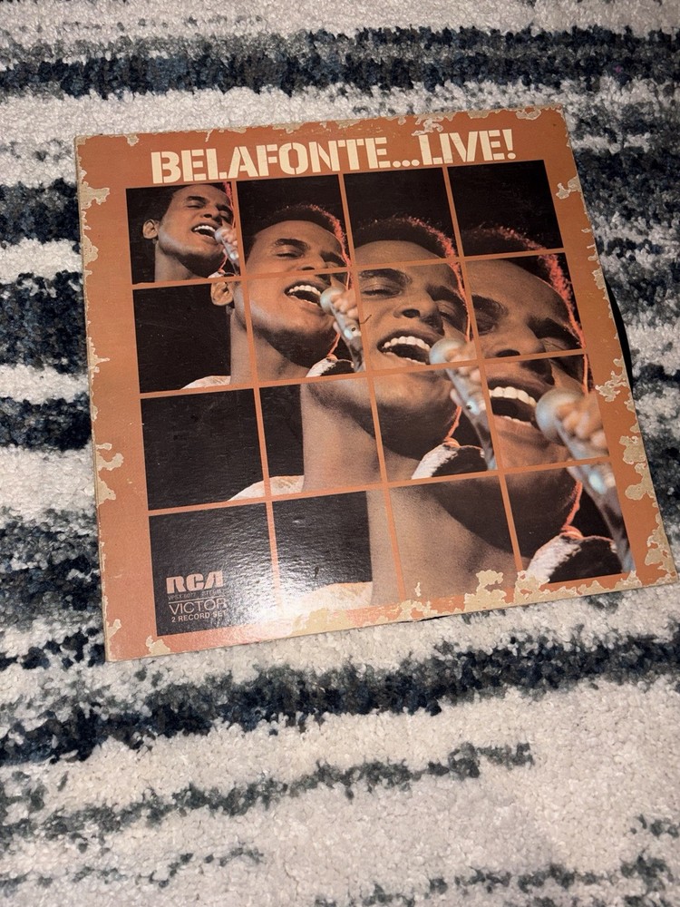 RCA Victor Harry Belafonte Belafonte...Live! Double LP Vinyl 12