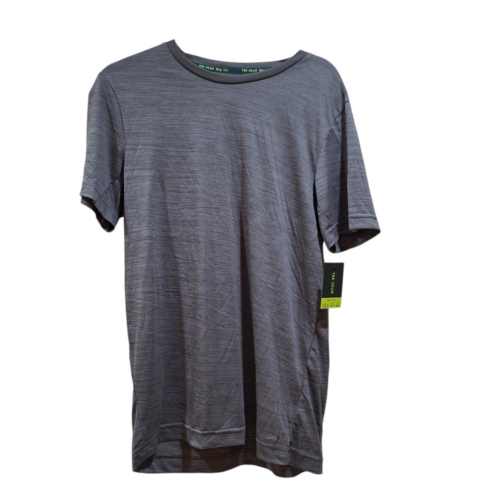 Tek Gear Dry Fit Slate Gray UPF 40 T-Shirt Men's Size Small NEW