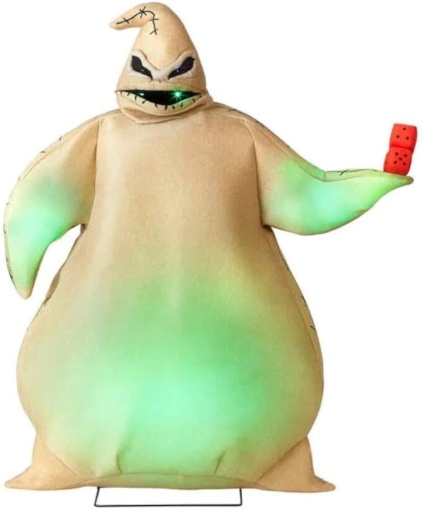 Disney NBC Gemmy Industries Life Size Animated Oggie Boogie READ Spirit Home Dep