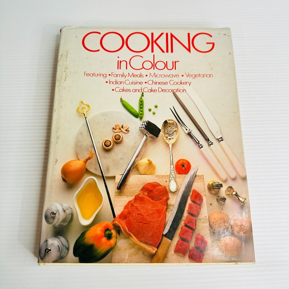 Vintage Cooking In Colour by Norma McMillan Retro Recipes Cookbook  